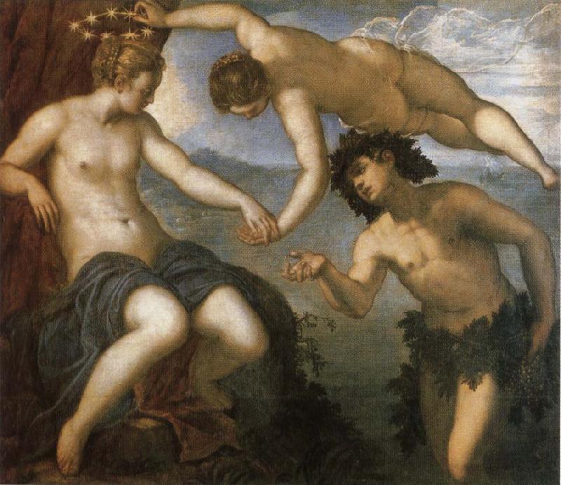 Jacopo Tintoretto Bacchus and Ariadne France oil painting art
